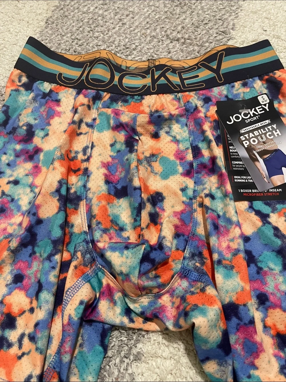 NWT- Jockey - Men’s S, M or L. Microfiber Boxer Brief